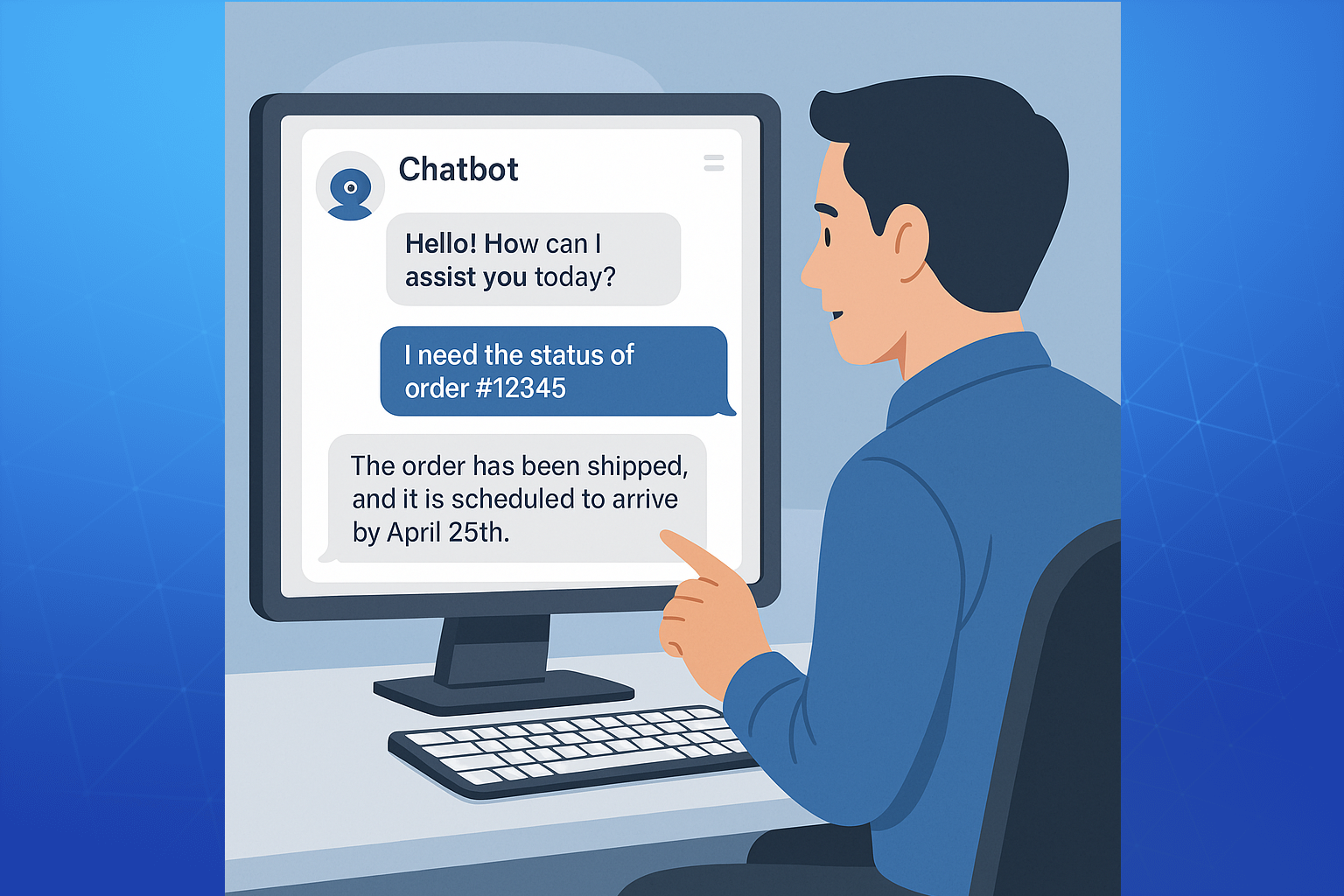 An AI Assistant helping out a Supply Chain Expert with his order details.